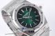 swiss replica Audemars Piguet Royal Oak Extra-Thin 15202 smoked green watch (4)_th.jpg